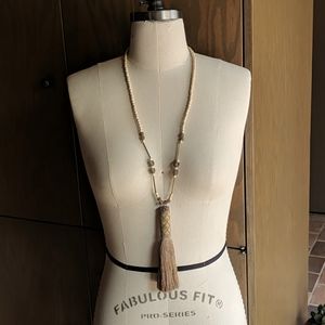 Free people tassel necklace